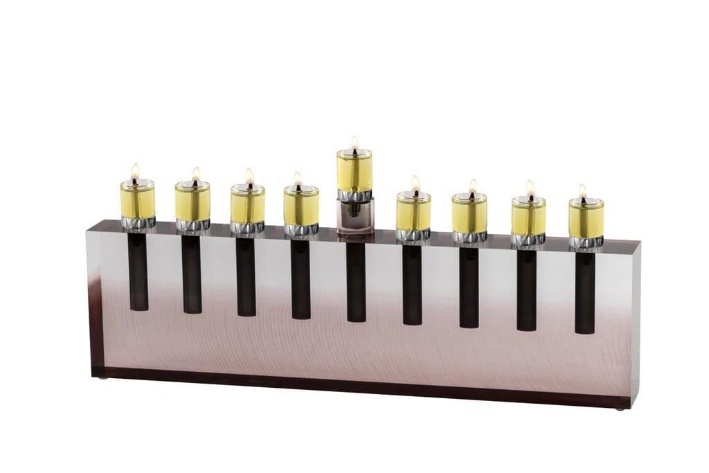 Acrylic Oil Menorah - (Choice of Colors)、mySite、topwebapps
