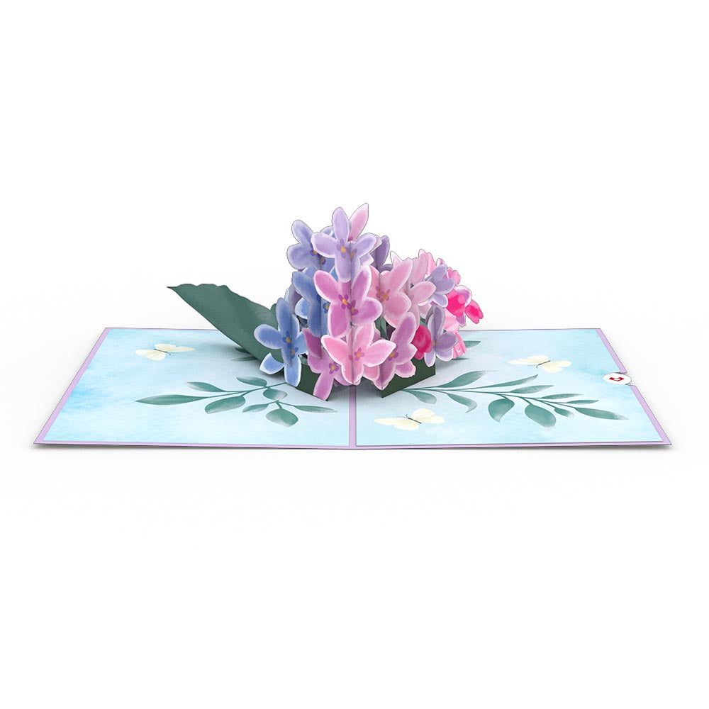 Mother's Lilacs Pop-Up Card、mySite、solidvoid