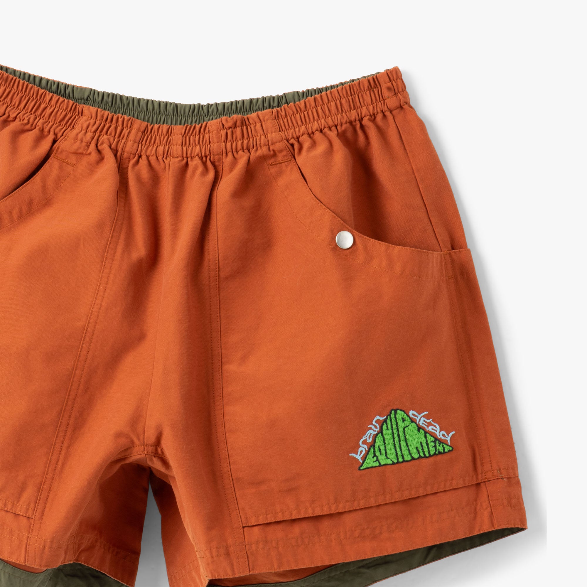  Brain Dead x All Rise Cotton Nylon Utility Short / Orange、mySite、merchandisen