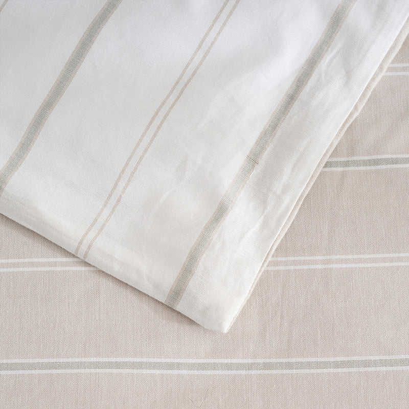 Cotton Bamboo Comforter | Chambray | Sage Twinline、mySite、camillekostekn
