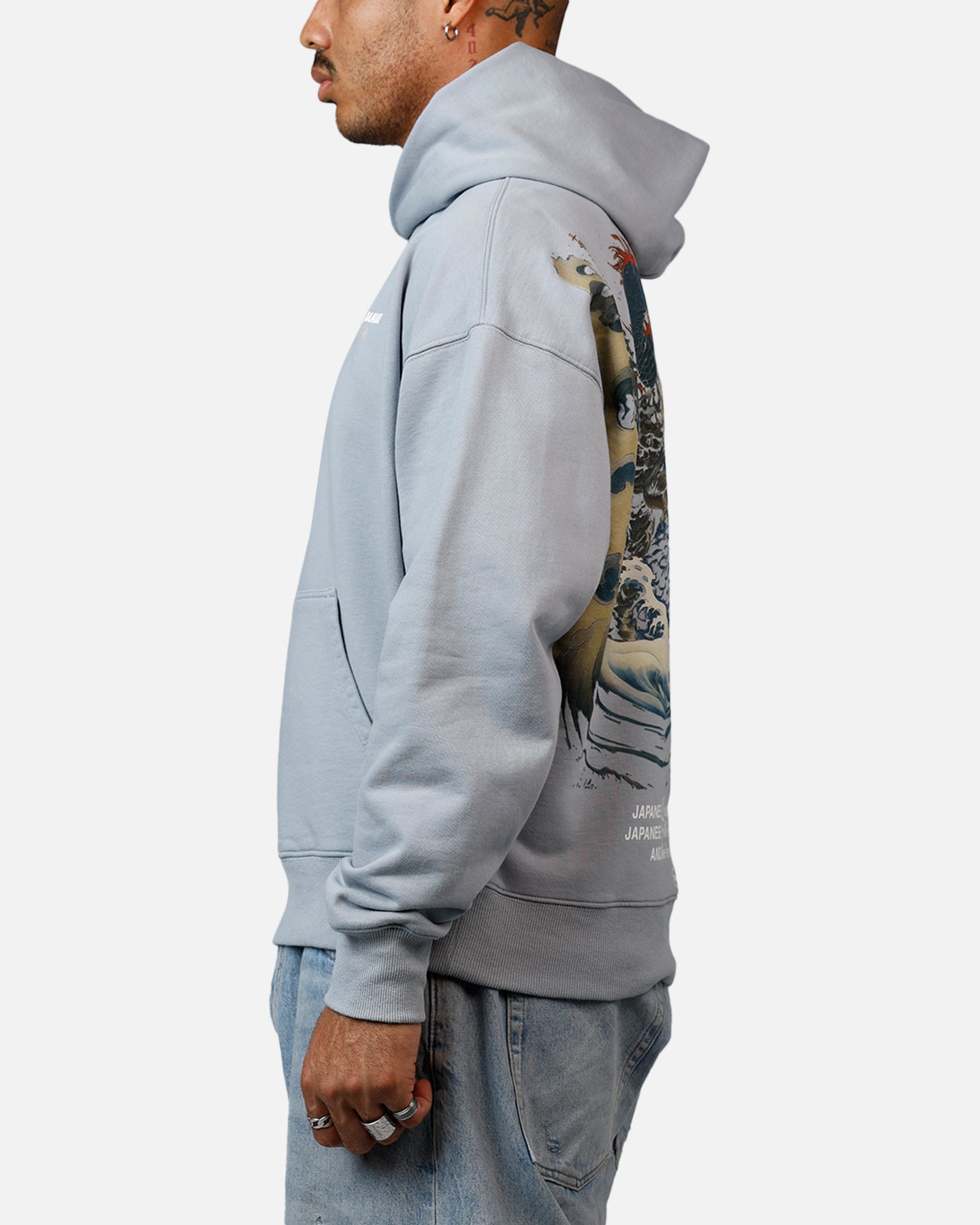 Criminal Damage Mythology Hoodie Light Blue、mySite、zt4zffjzw