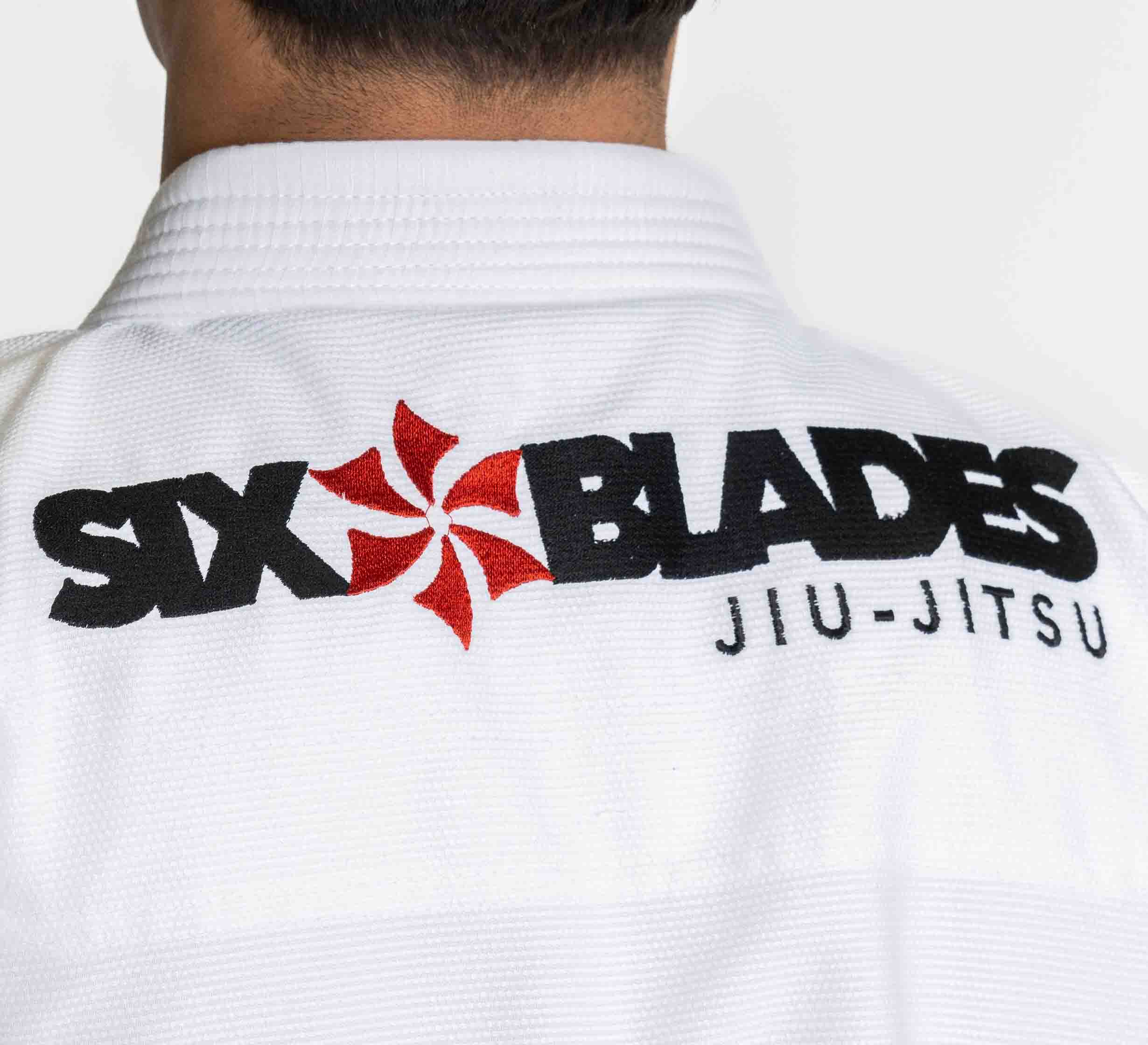 Kids Six Blades Official Suparaito BJJ Gi White、mySite、gigharbornorthrealestate