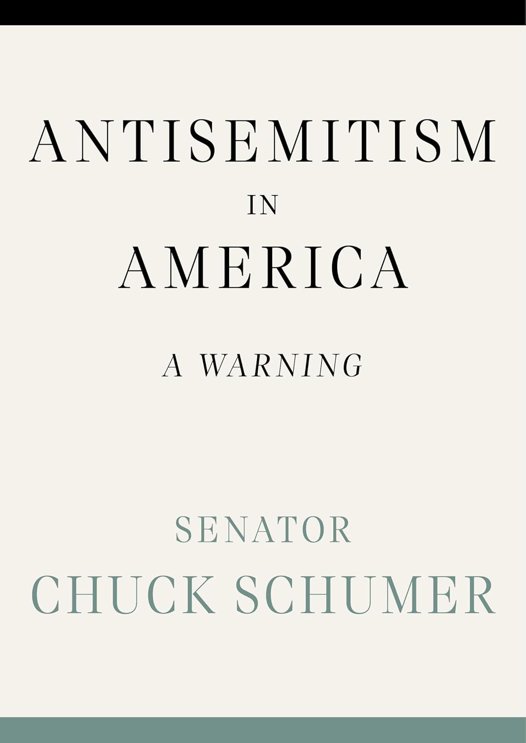  Antisemitism in America: A Warning by Chuck Schumer、mySite、elrpsem3k