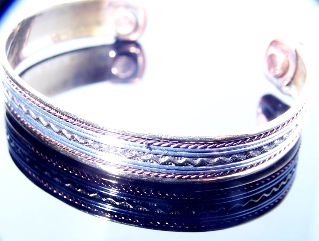 COPPER MAGNETIC BRACELET FOR MEN / Women - Arthritis Aid. Adjustable size.、mySite、topwebapps