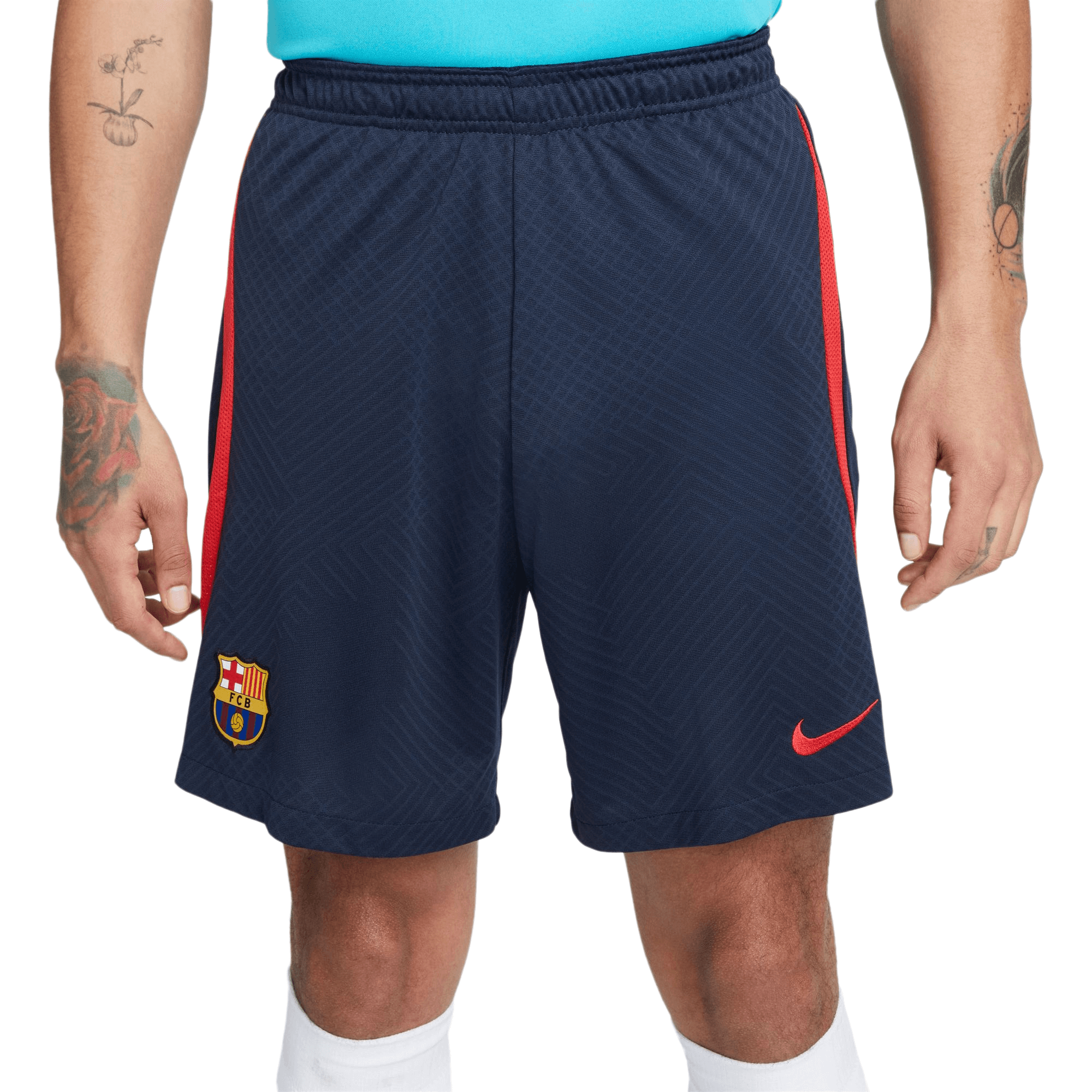 Nike Men's FC Barcelona Strike Shorts Obsidian/Red、mySite、bottomscart