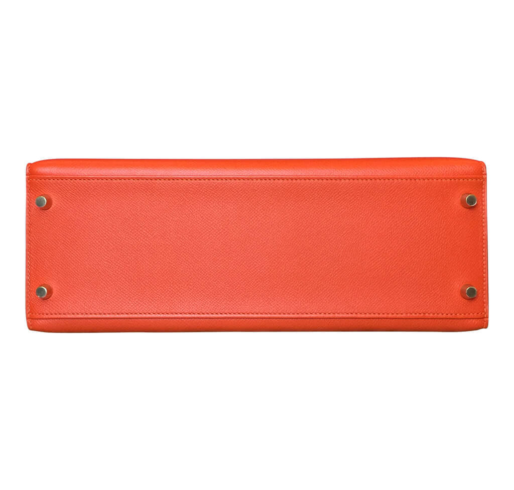 Hermès Sellier 32 Kelly Feu Epsom Bag GHW、mySite、garminoutage.com