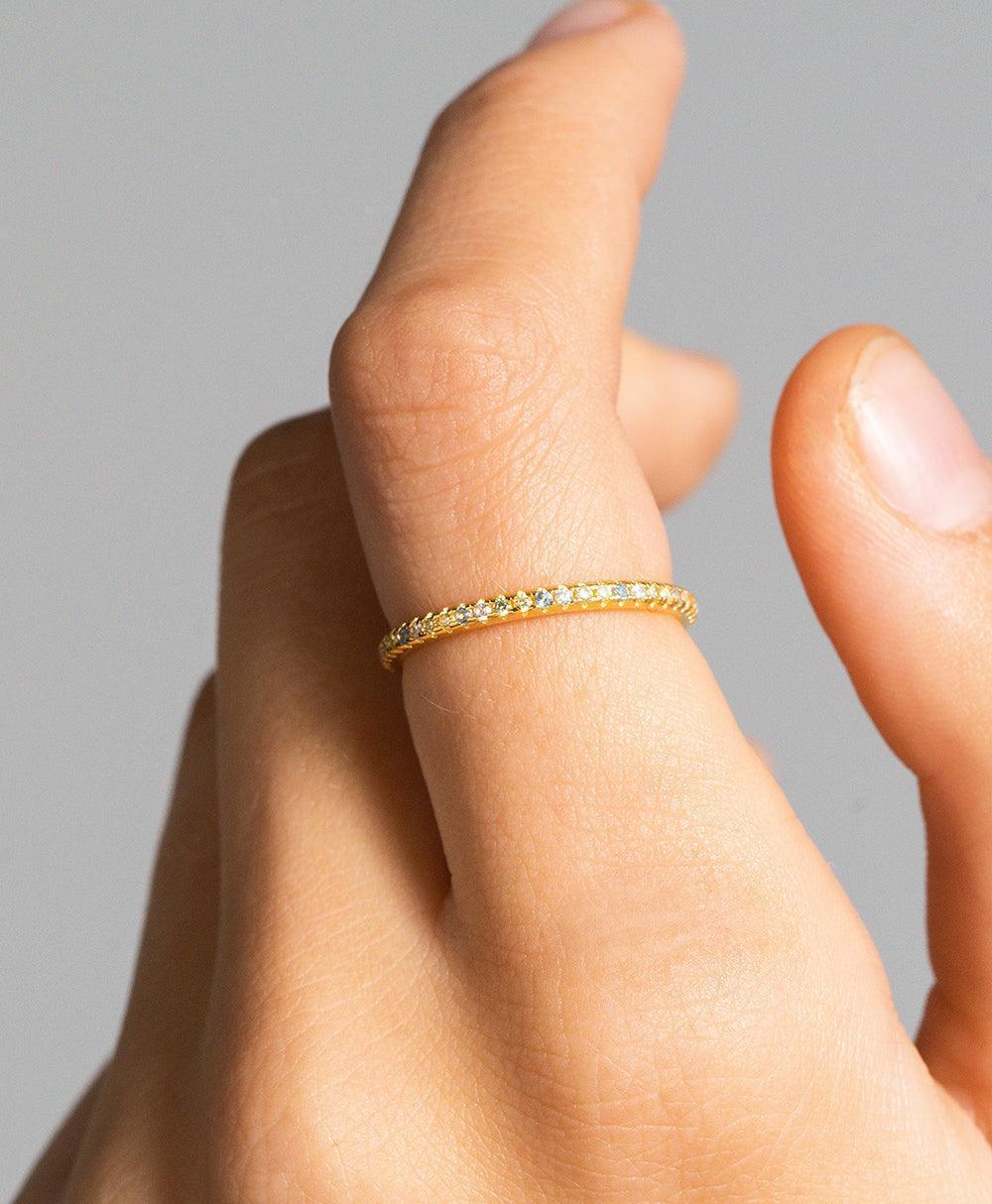 Mila Ring Multi 18ct Gold Plated、mySite、botmansion