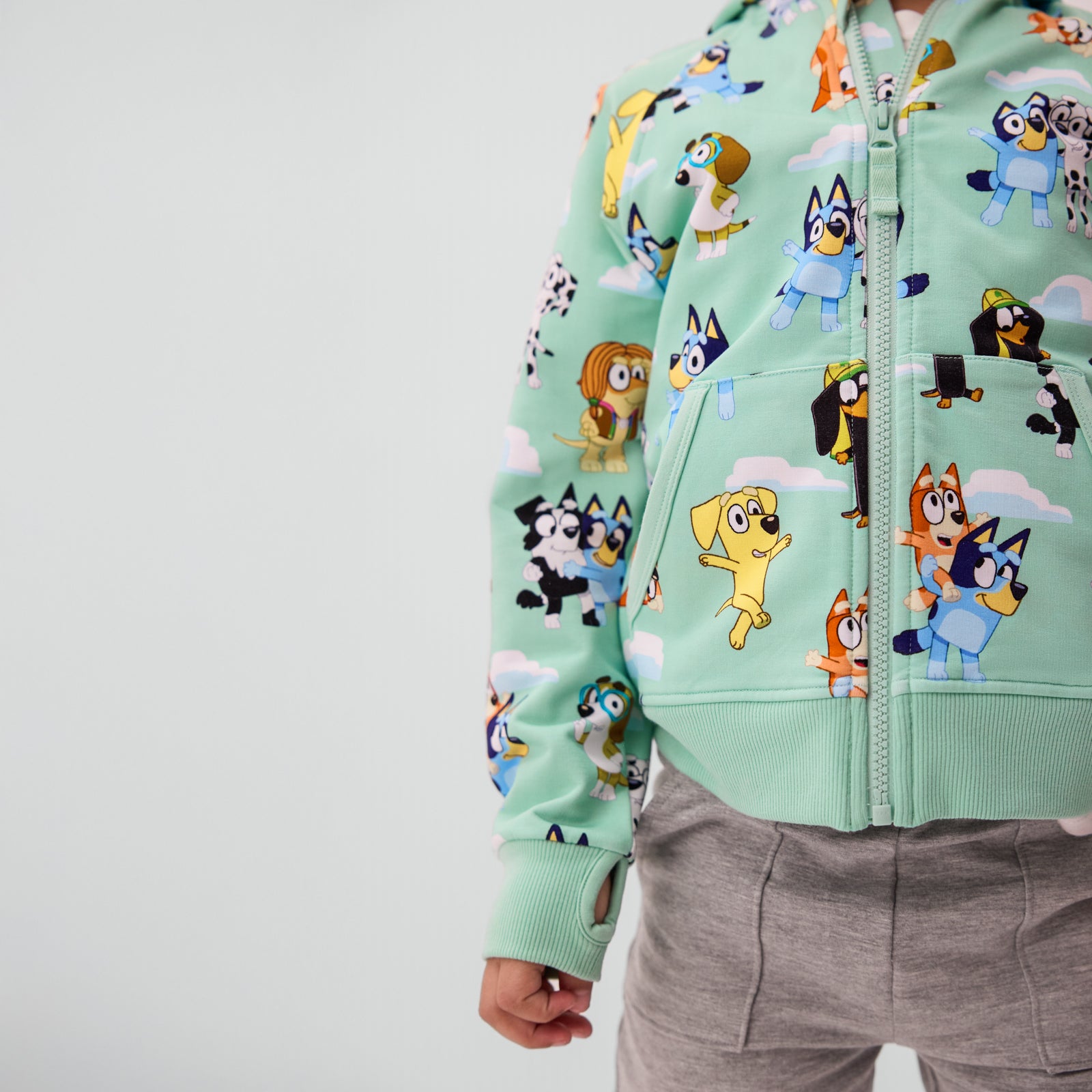 Bluey Sky's The Limit Zip Hoodie、mySite、g9winljtr