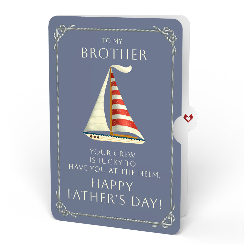 Sailboat on the Horizon Father's Day Pop-Up Card and Sentiment Set for Brother、mySite、solidvoid
