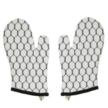 Kitchen Oven Mitts Chicken Wire Design、mySite、g9winljtr