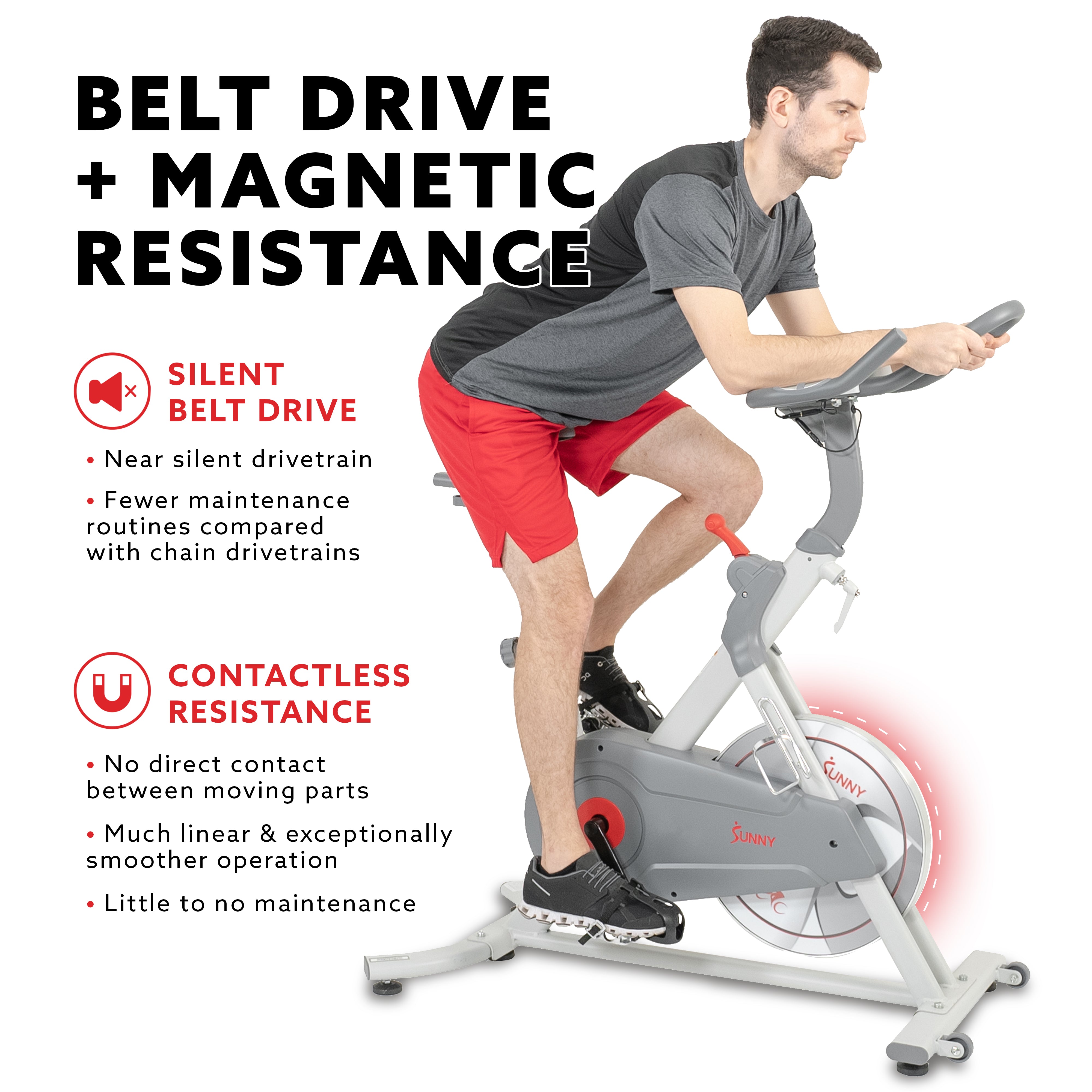  Pro Lite Indoor Cycling Bike Belt Drive、mySite、ghnorth