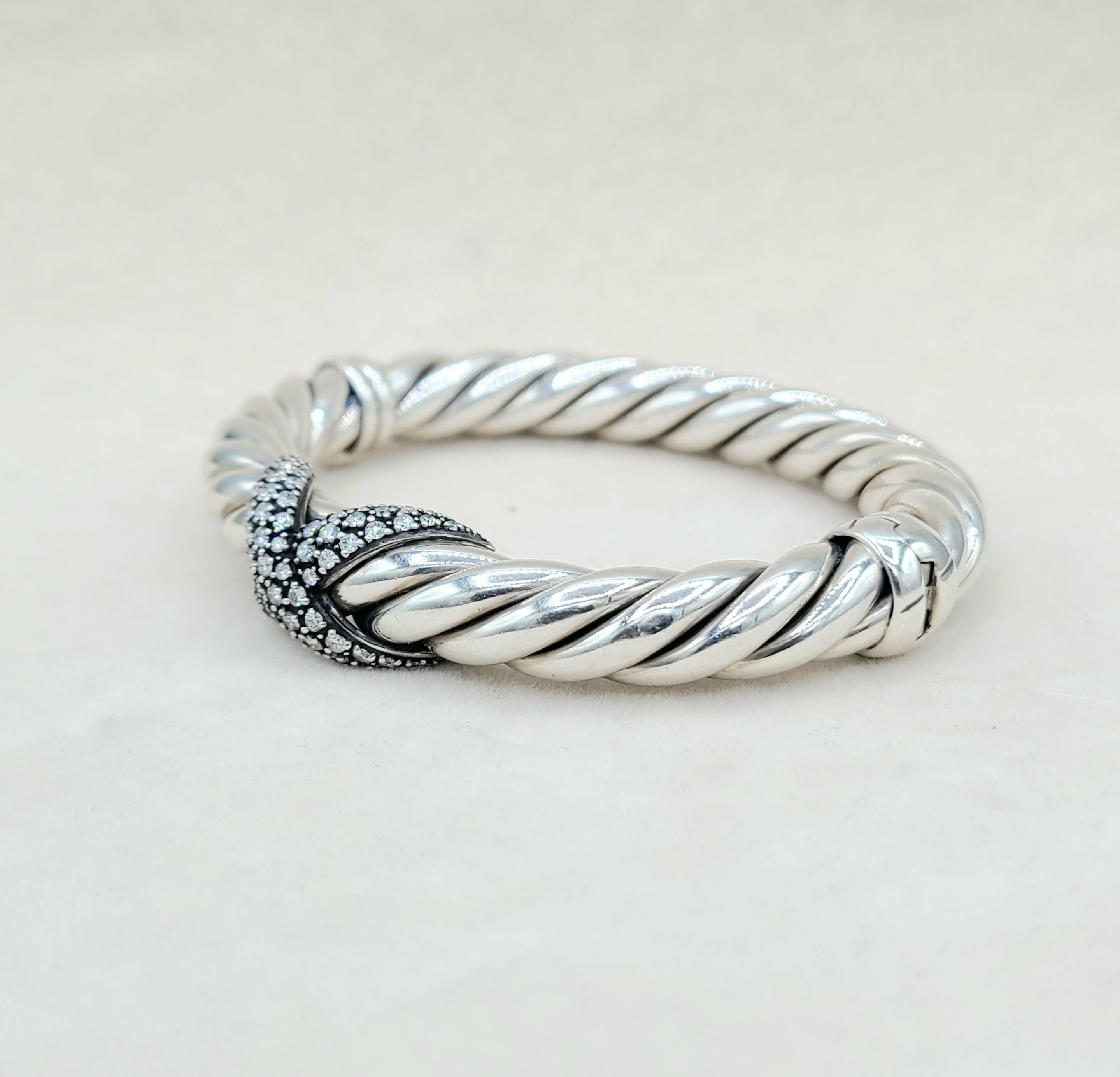 David Yurman Starlight Cable Bracelet Diamond X Vintage、mySite、hinf8tx79