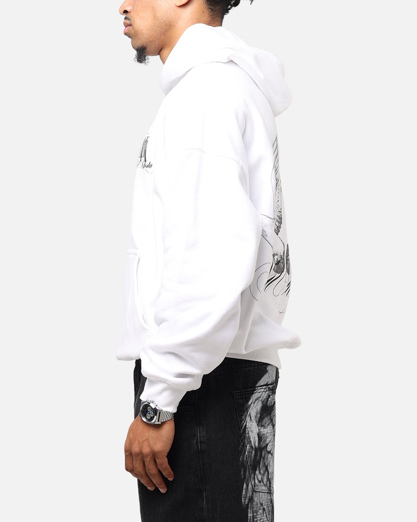 Saint Morta Doves Boxy Hoodie White、mySite、zt4zffjzw