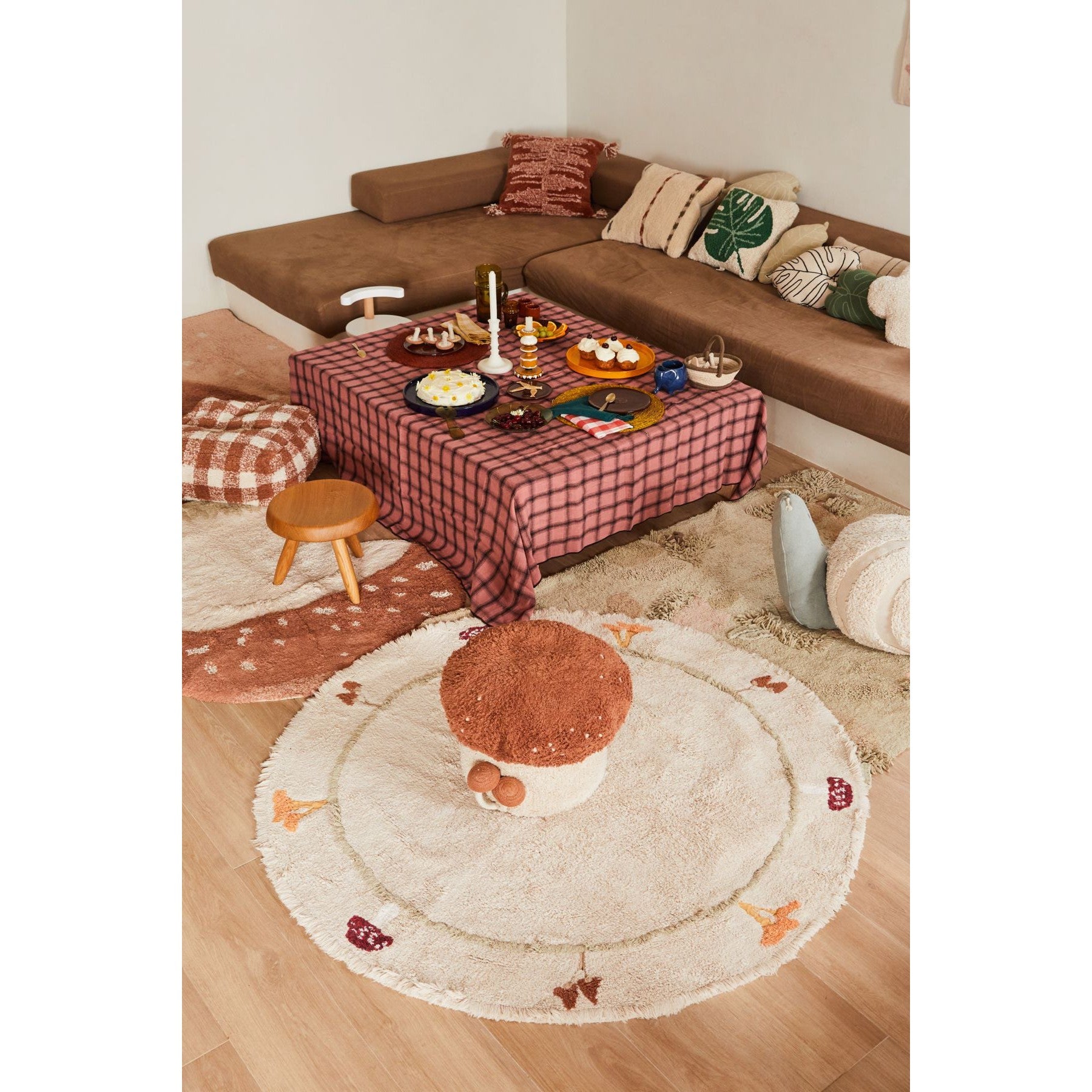 Chanterelle Washable Rug、mySite、gigharbornorthrealestate
