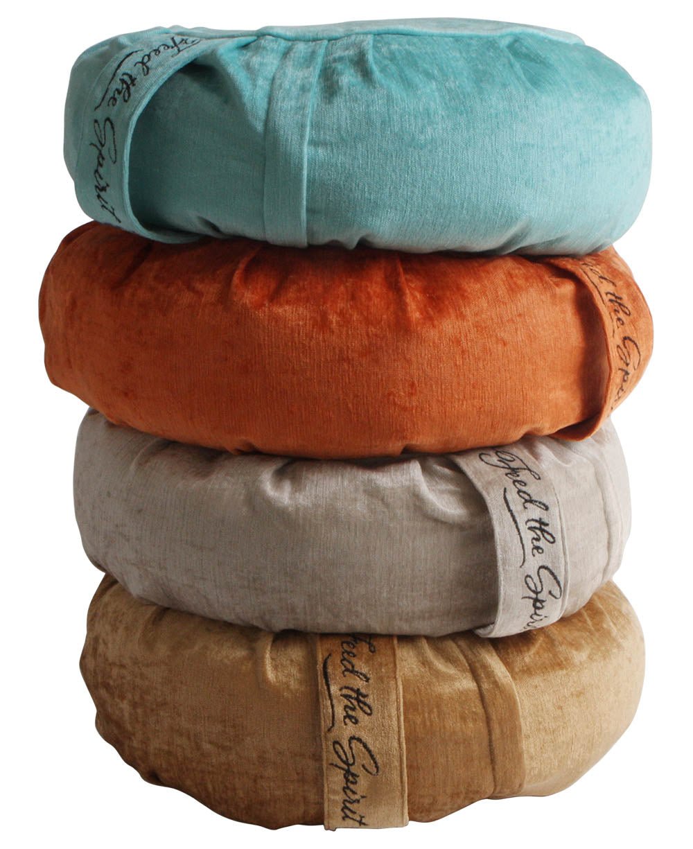 Feed the Spirit Chenille Zafu Cushion、mySite、topwebapps