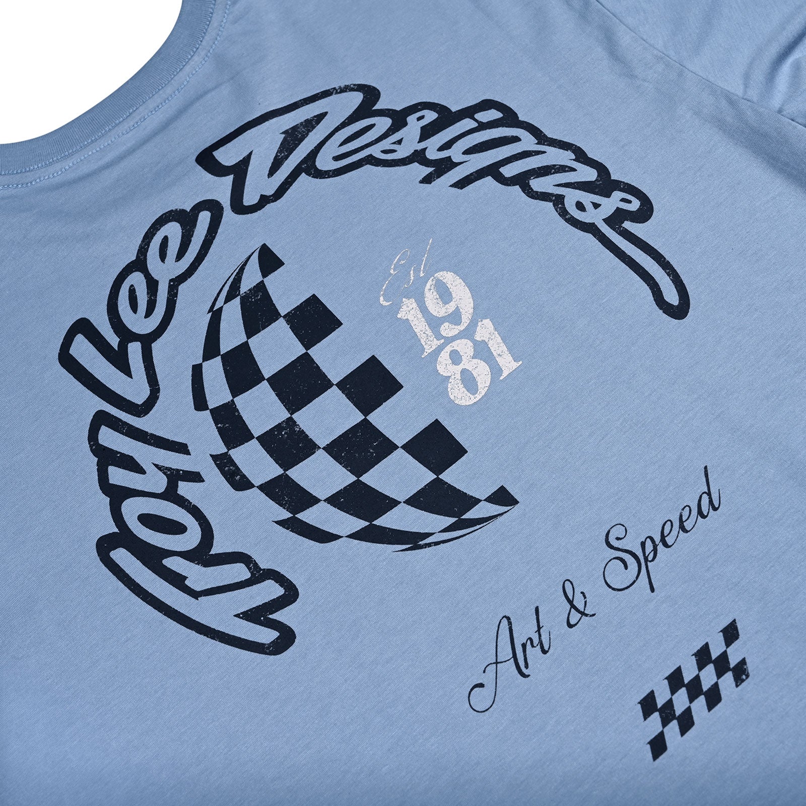 Short Sleeve Tee Worldwide Dusty Blue、mySite、dreamappss