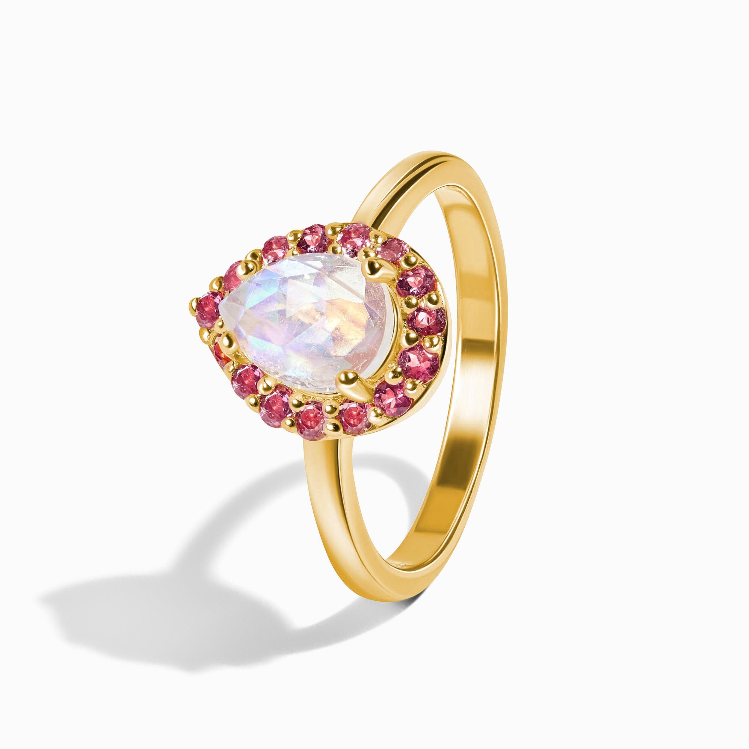 Moonstone Tourmaline Ring - Félice、mySite、hinf8tx79