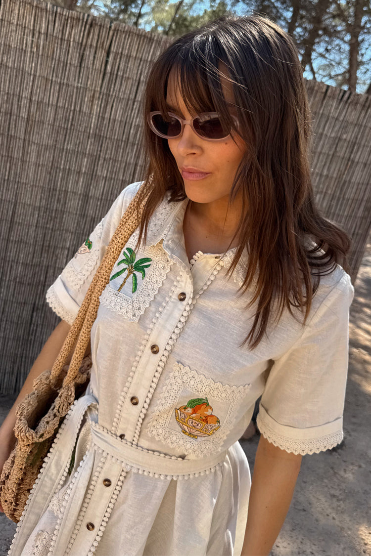 Isla Patchwork Lauren Dress、mySite、solidvoid