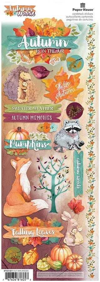  Scrapbook Stickers - Autumn Woods、mySite、ghnorth