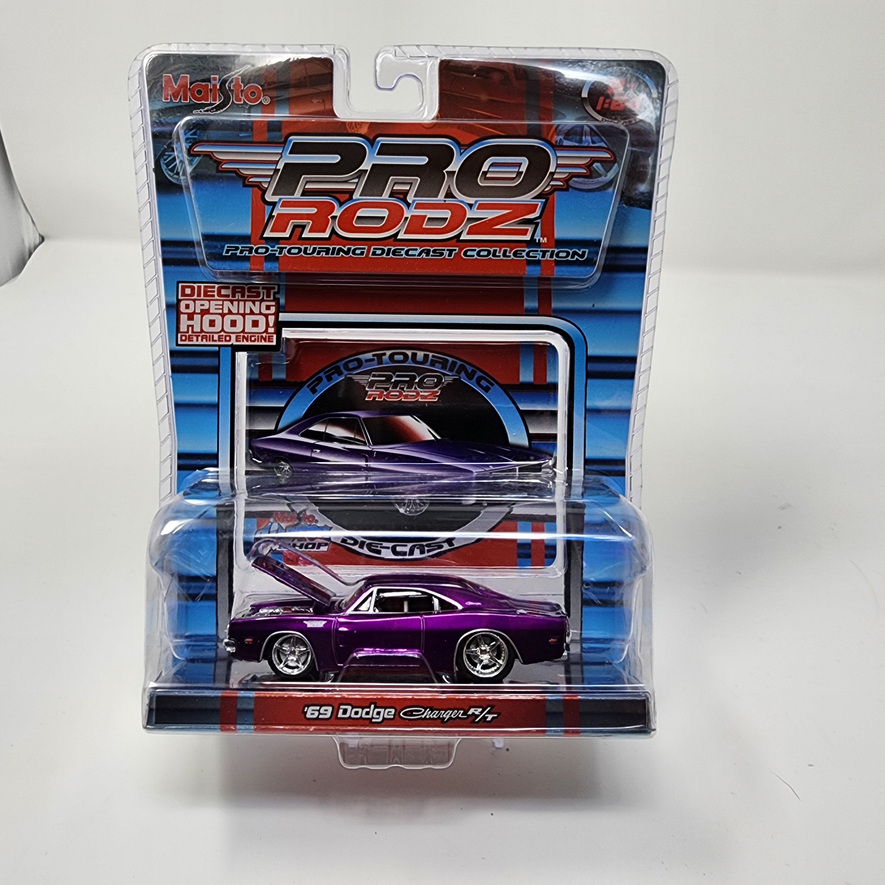 '69 Dodge Charger R/T * Purple * Maisto Pro Rodz Collection、mySite、hgirdovlk