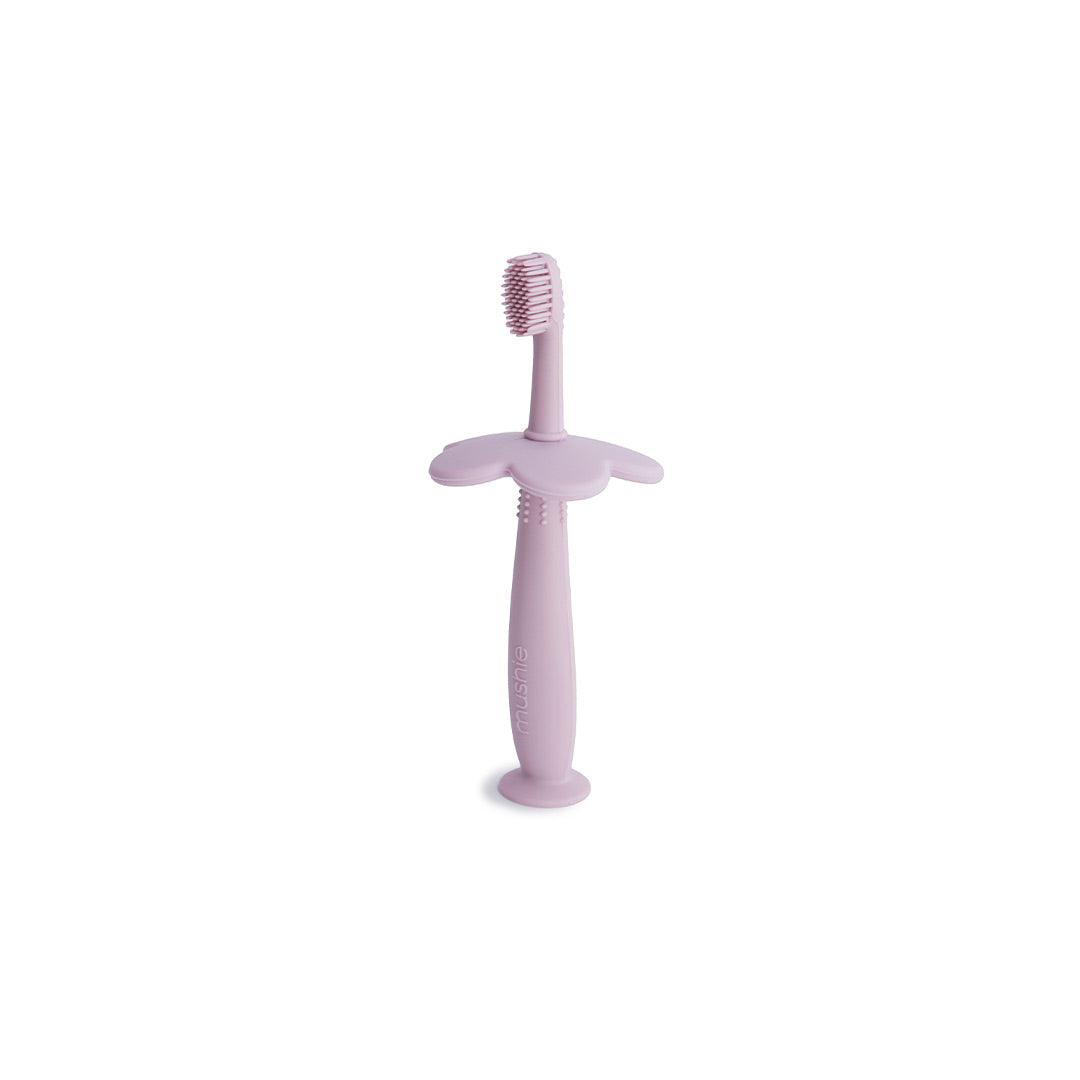  Mushie Training Toothbrush - Flower - Soft Lilac、mySite、merchandisen