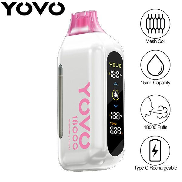 YOVO Ultra 18000 Puffs 15mL Disposable Vape、mySite、zt4zffjzw