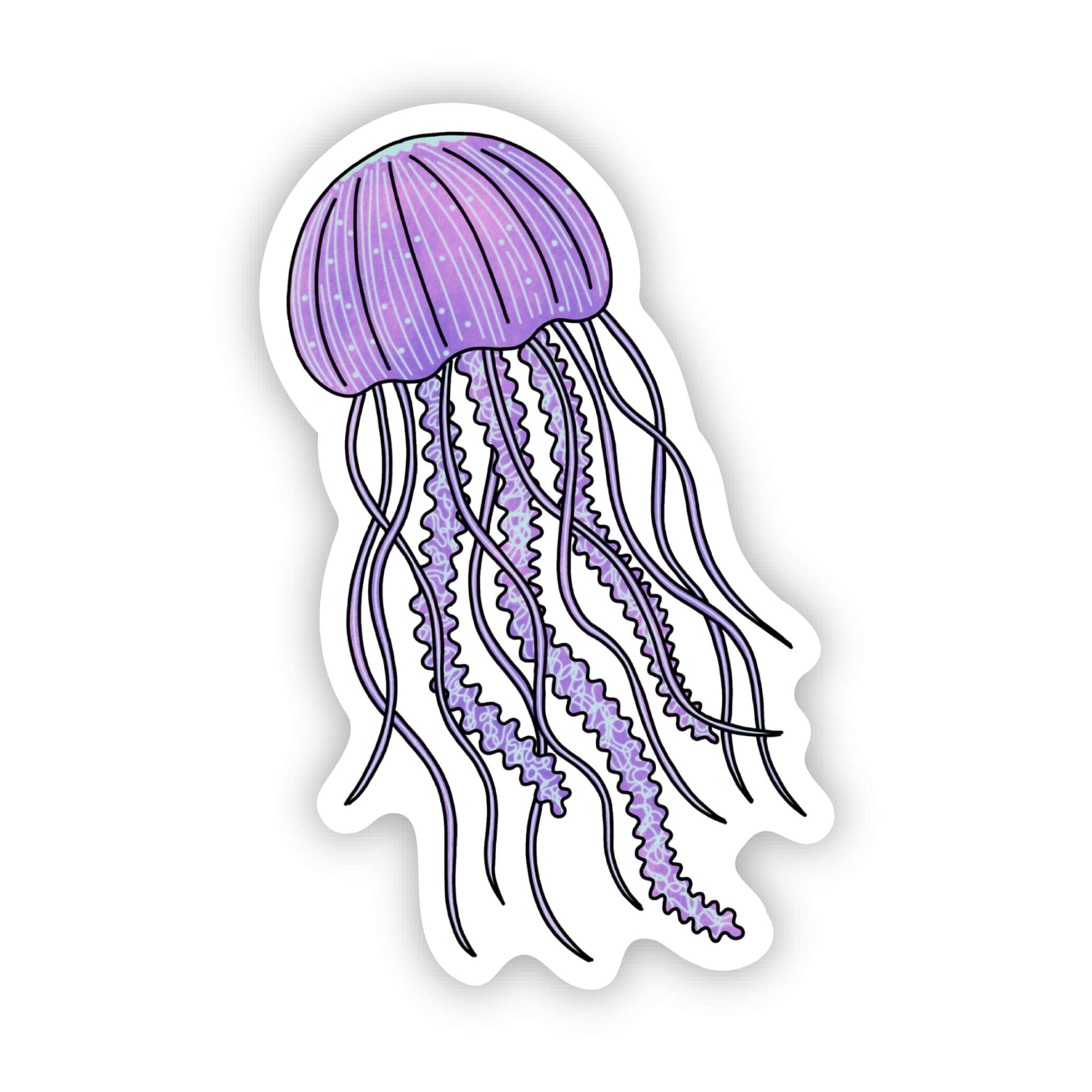  Purple JellyFish Sticker、mySite、elrpsem3k