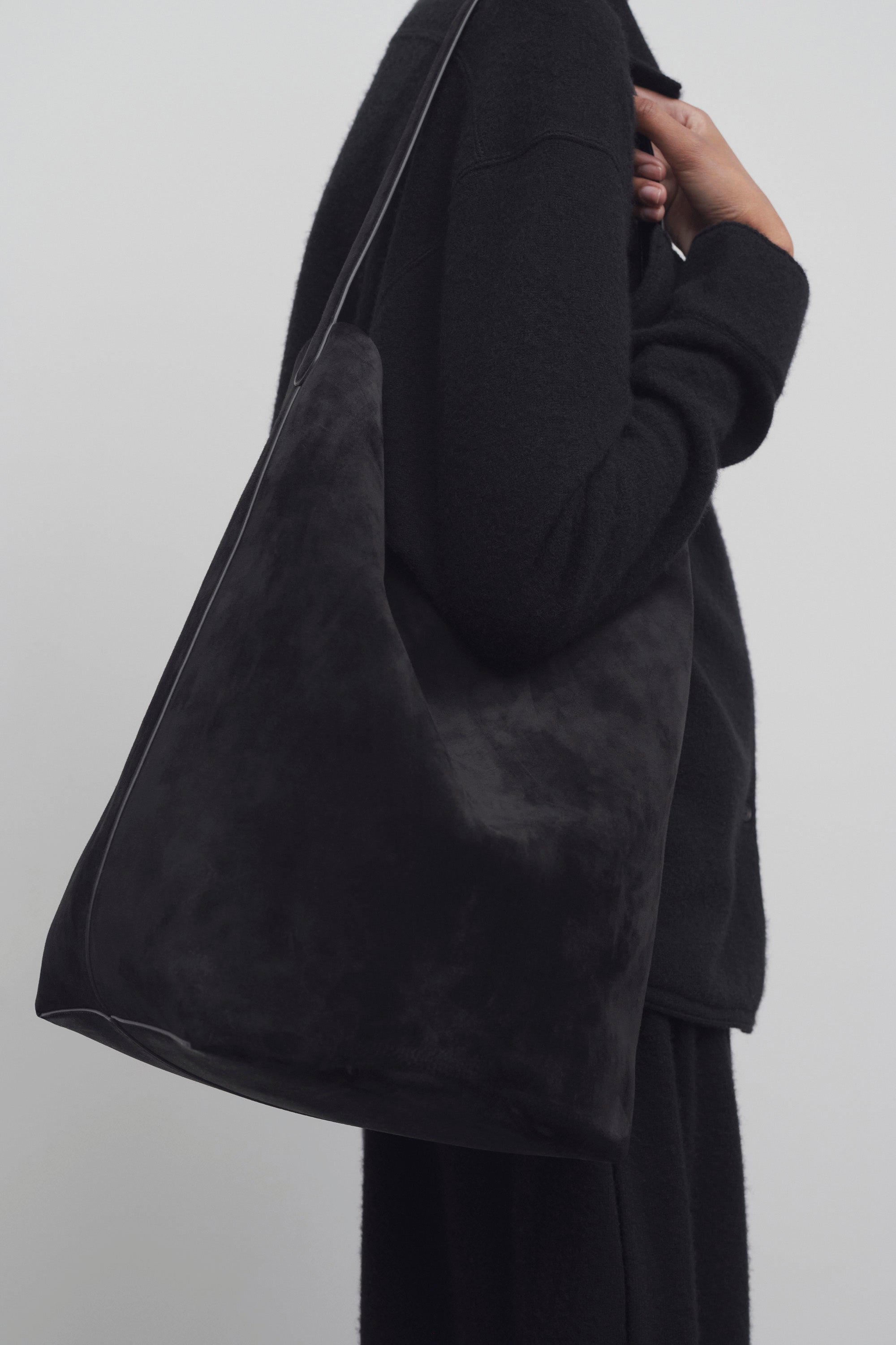 Large N/S Park Tote Bag in Suede、mySite、aoinhome