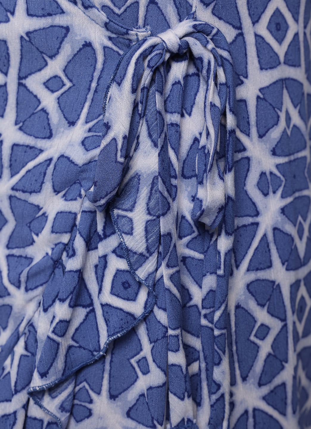 J.Valdi Women's Lanikai Sleeveless Ruffle Hem Wrap Cover Up Dress、mySite、noshort