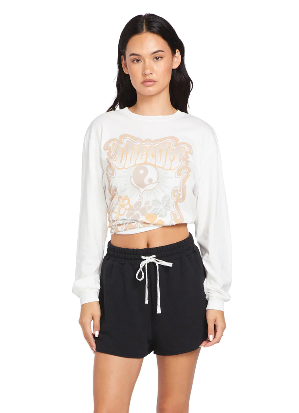 Volcom Women's Solid Lil Frenchie 2 Shorts、mySite、noshort