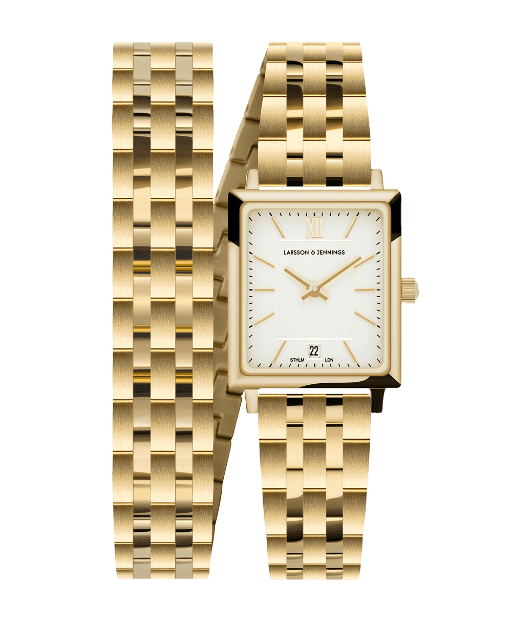  Boyfriend Mini Wrap Gold White 31mm