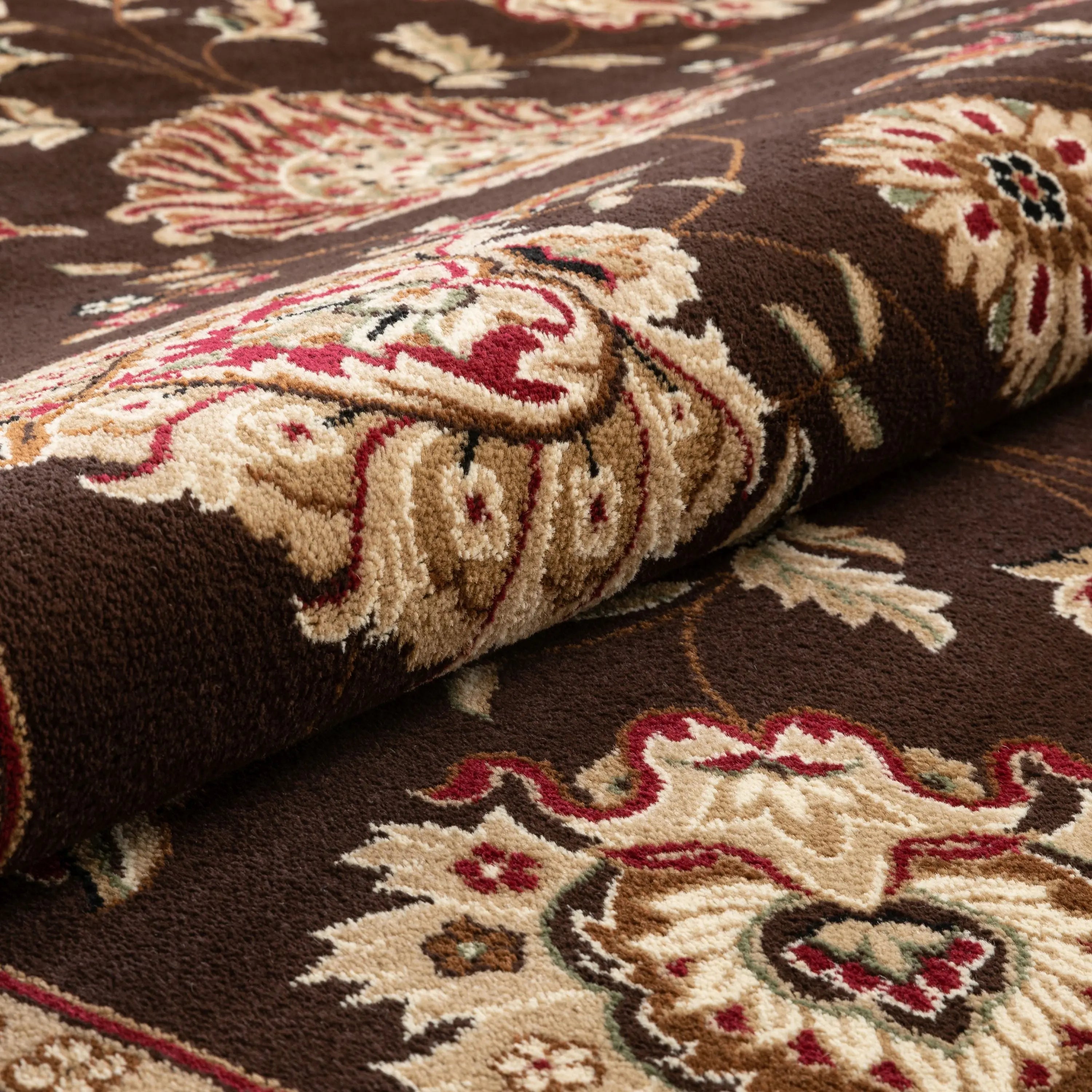 Abbasi Brown Traditional Rug、mySite、gigharbornorthrealestate