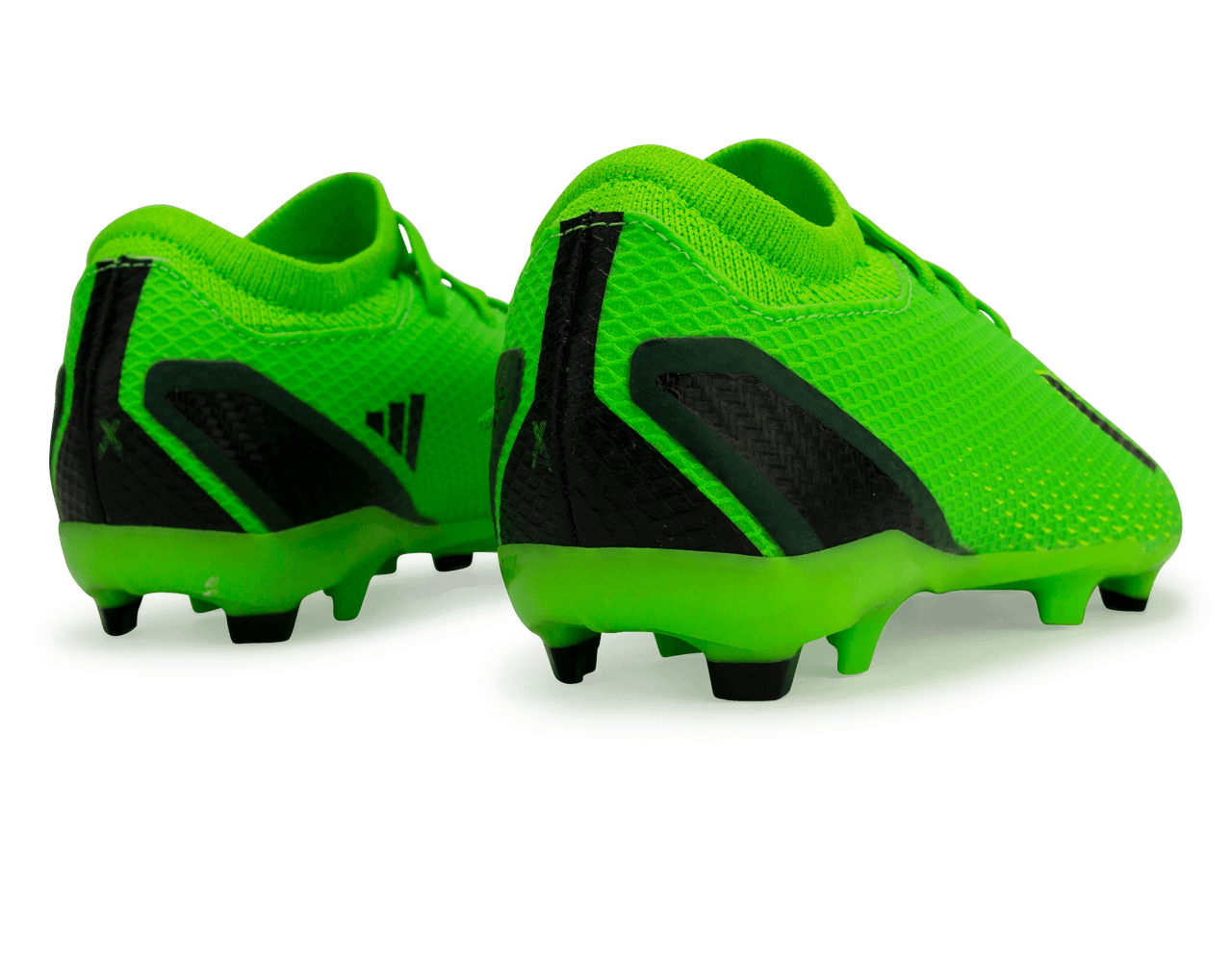 adidas Kids X SpeedPortal.3 FG Solar Green/Black、mySite、bottomscart