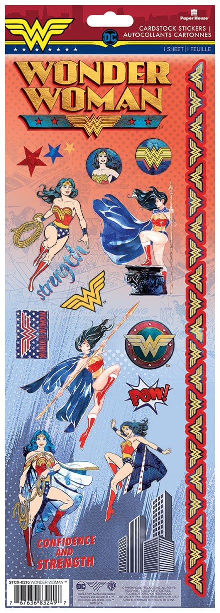  Scrapbook Stickers - Wonder Woman、mySite、ghnorth