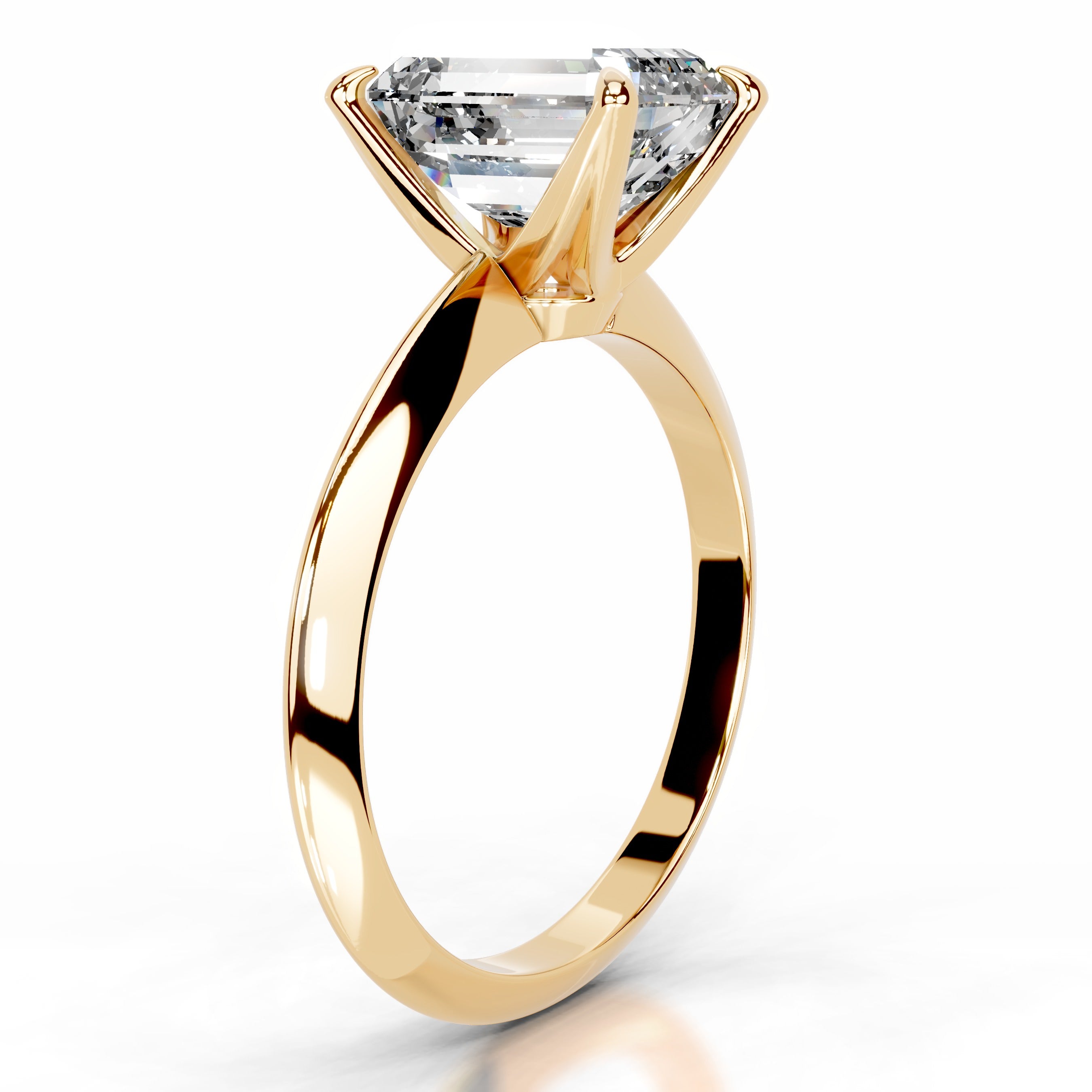 Evie Lab Grown Diamond Ring - 18K Yellow Gold、mySite、hinf8tx79