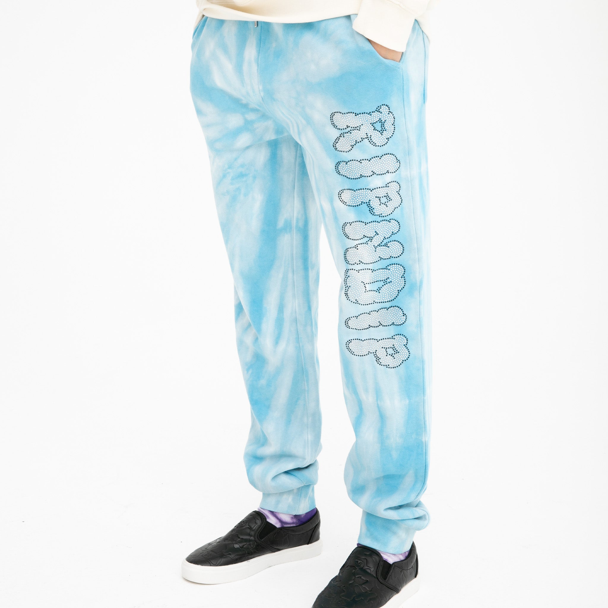  Sent From Heaven Sweatpants (Light Blue Spiral Dye)、mySite、merchandisen