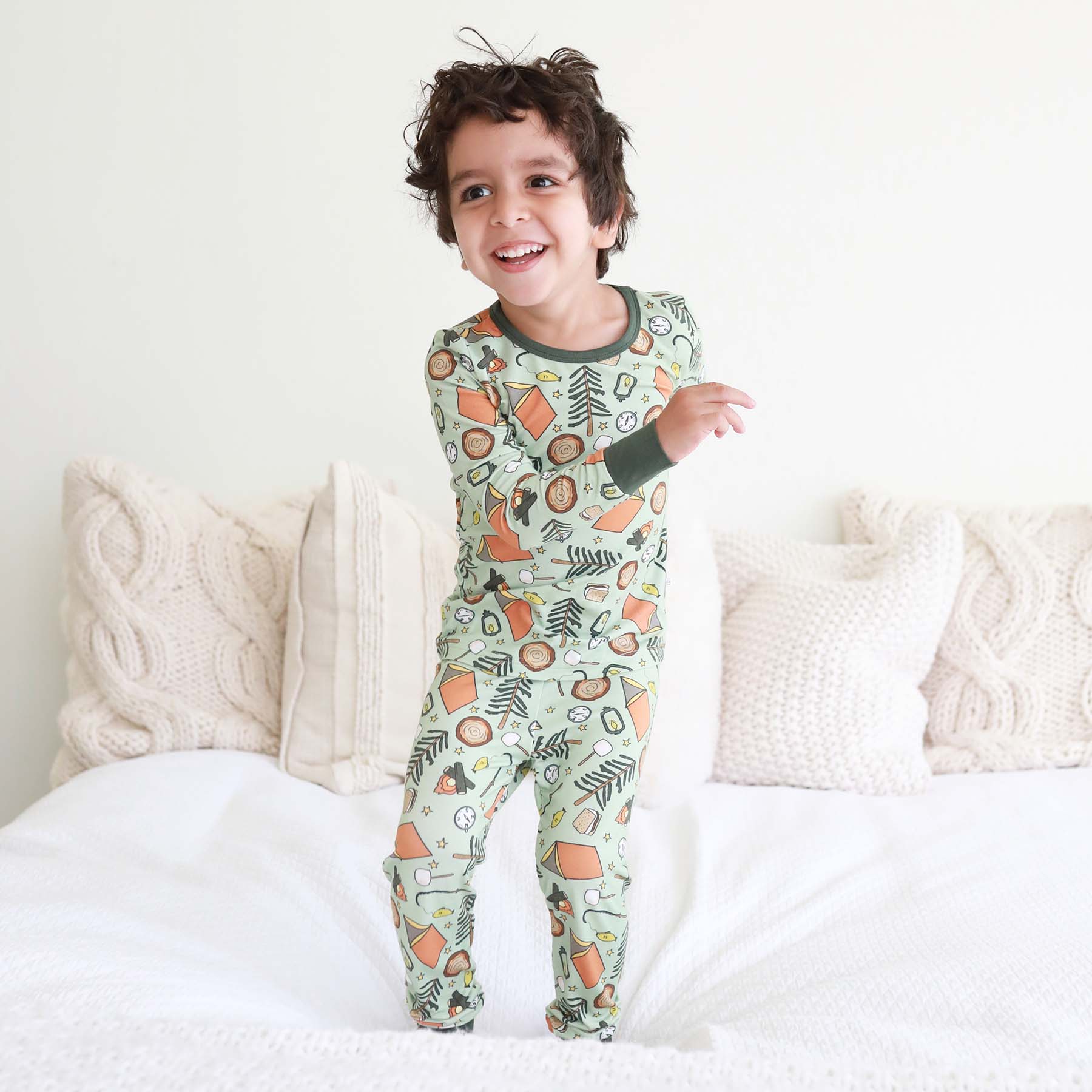  Cozy Camper Two Piece Pajama Set、mySite、layawaytickets