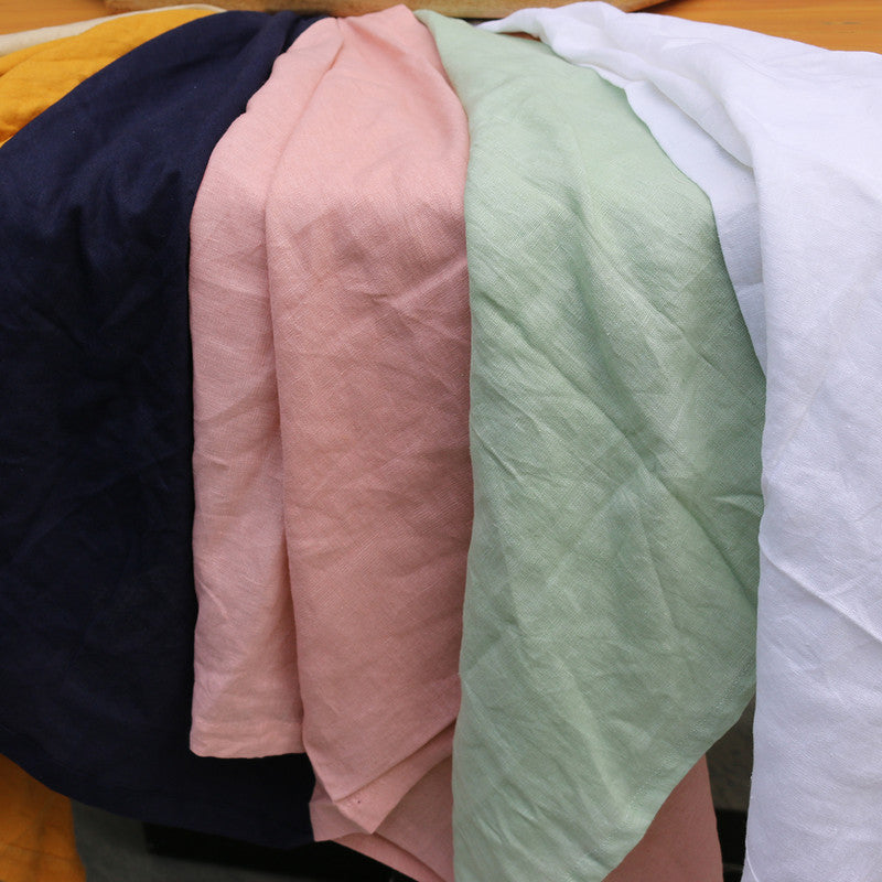 Pure Linen Table Napkins | Set of 6 | Golden Yellow、mySite、camillekostekn