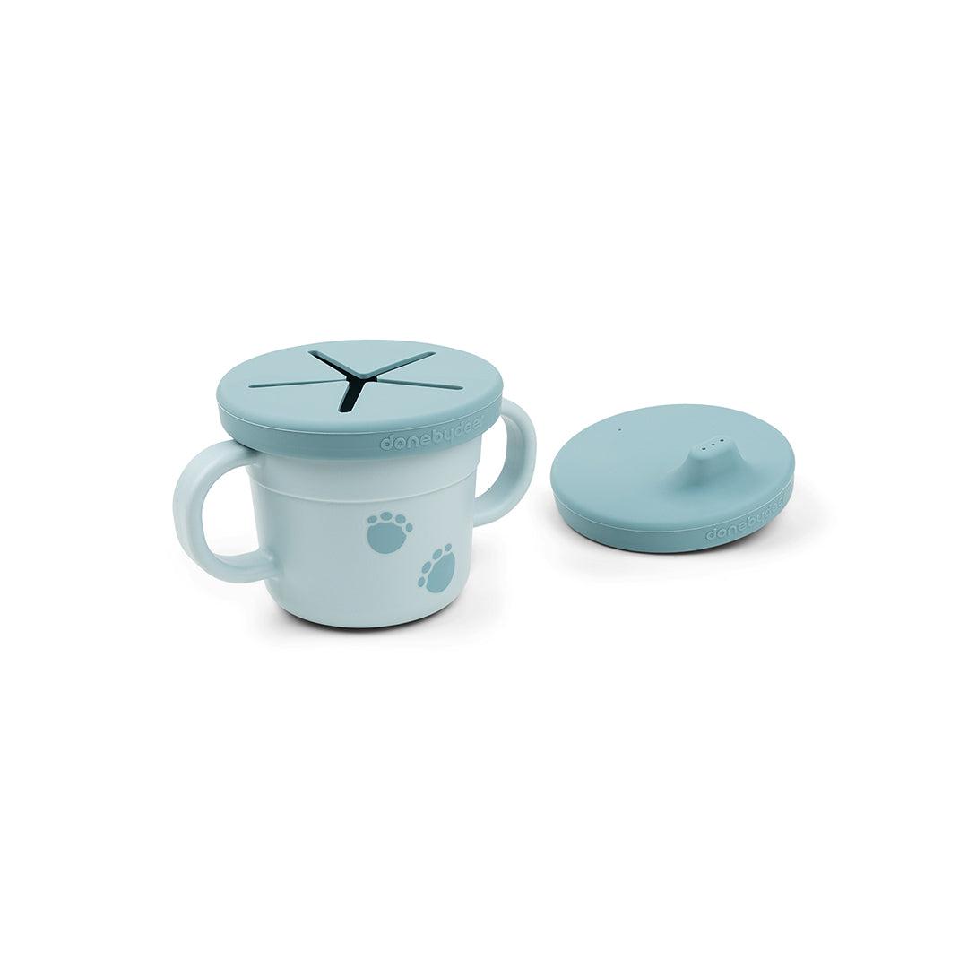  Done by Deer Foodie Spout/Snack Cup - Blue - Elphee、mySite、merchandisen