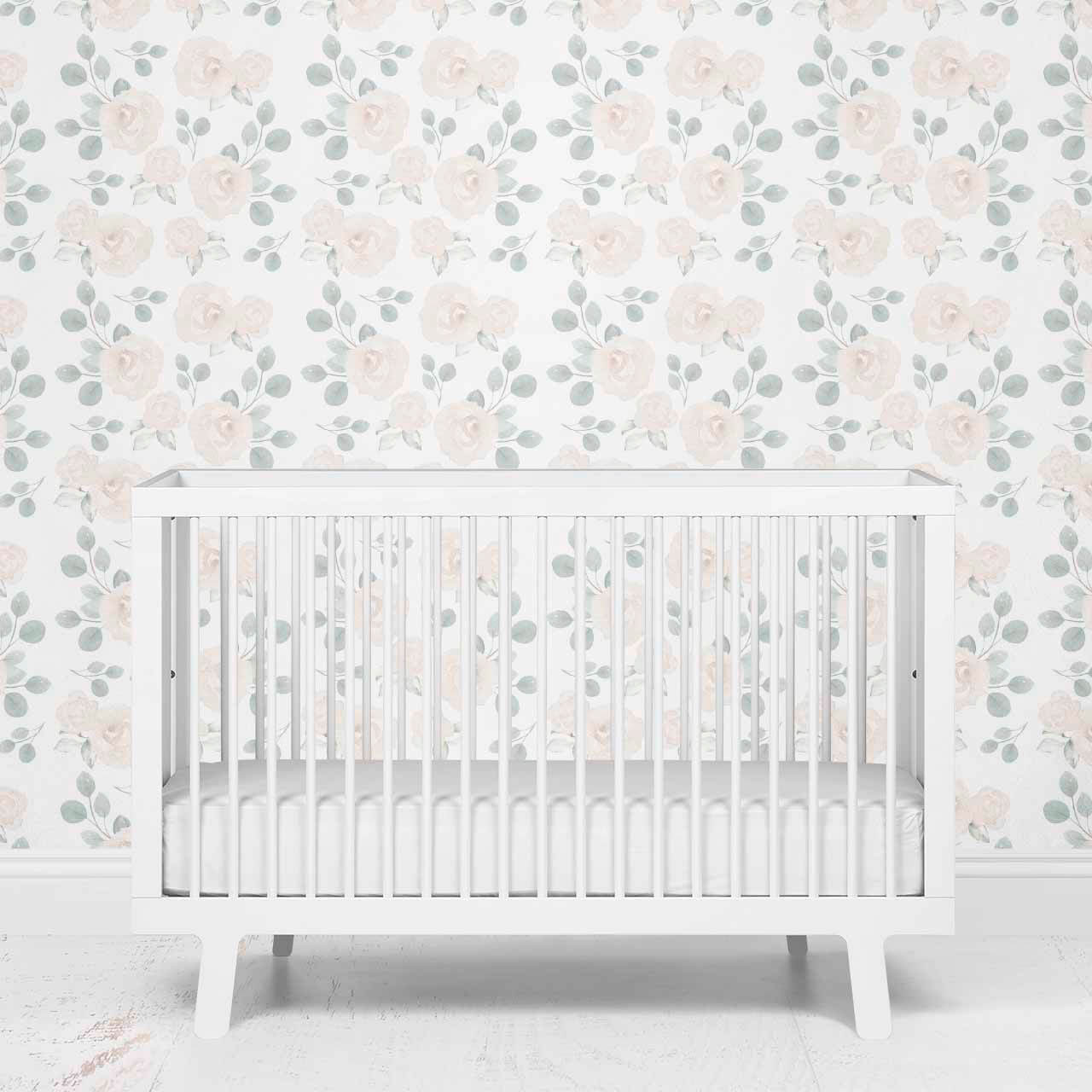  Eleanor's Ivory Floral Removable Wallpaper、mySite、layawaytickets