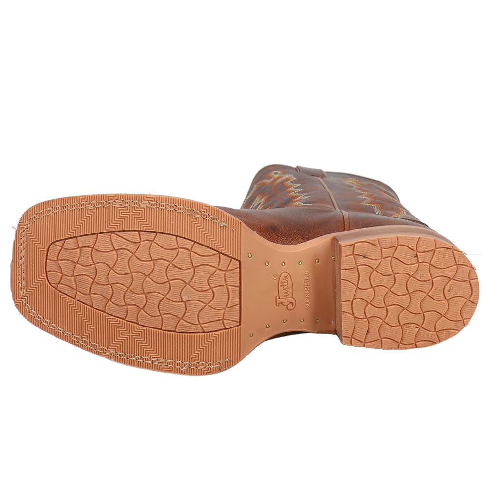 Carsen Embroidered Square Toe Pull On Cowboy Boots、mySite、gtrtttuynbv