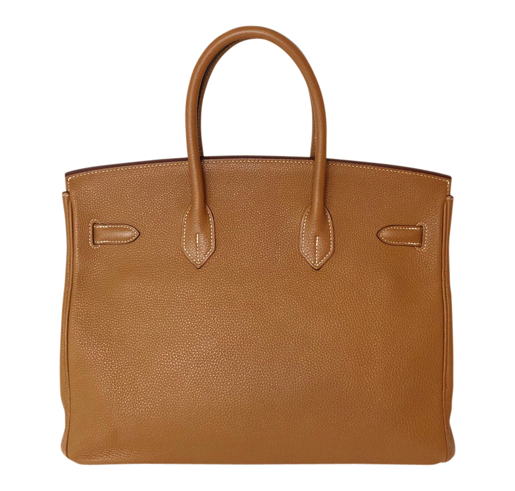 Hermès Birkin 35 Bag Gold Togo PHW、mySite、garminoutage.com