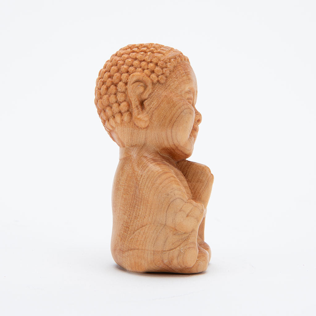 Small Wooden Bodhisattva Jizo Statue、mySite、topwebapps
