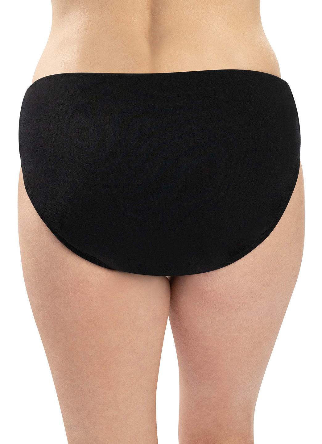 Dolfin Women's Aquashape Solid Mid-Rise Moderate Bikini Bottom、mySite、noshort