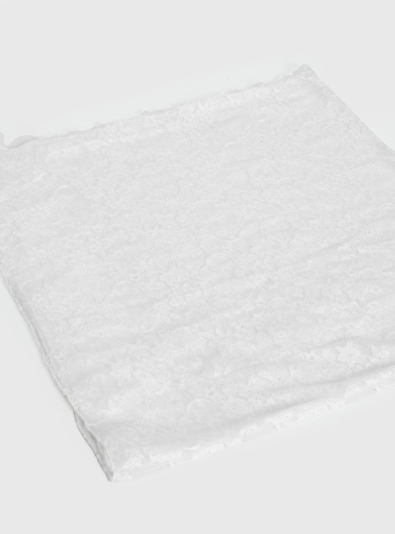 Nellie Hair Scarf White Lace、mySite、solidvoid