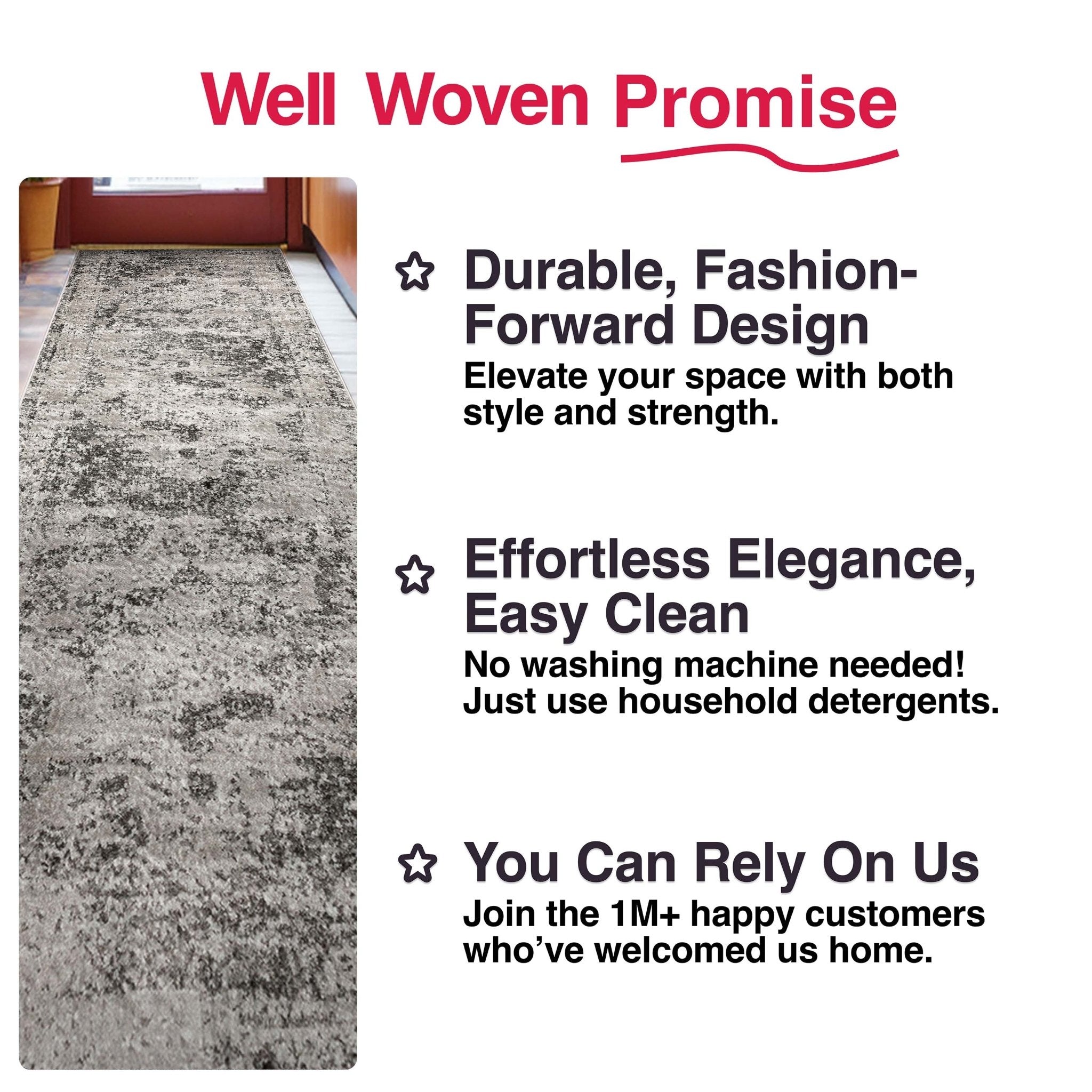 Patras Custom Size Runner Vintage Medallion Oriental Grey Choose Your Width x Choose Your Length Hallway Runner Rug、mySite、gigharbornorthrealestate