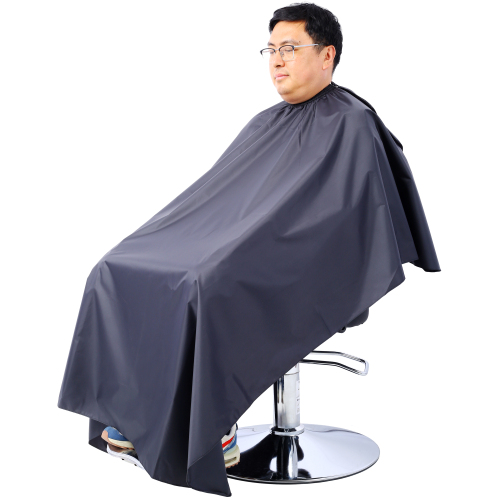 Stainless steel frame,Fashion style Hair Salon Chair Styling Heavy Duty Hydraulic Pump Barber Chair Beauty Shampoo Barbering Chair for Hair Stylist Women Man,with Barber Cape (Black)、、casual