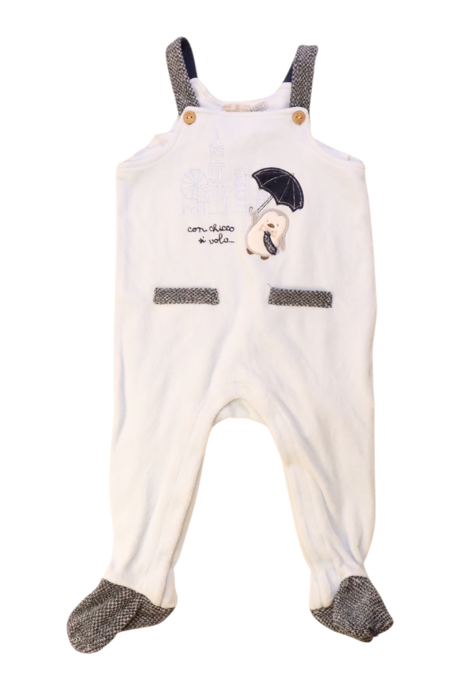 Chicco Animal Print Long Overalls 6-12M、mySite、g9winljtr