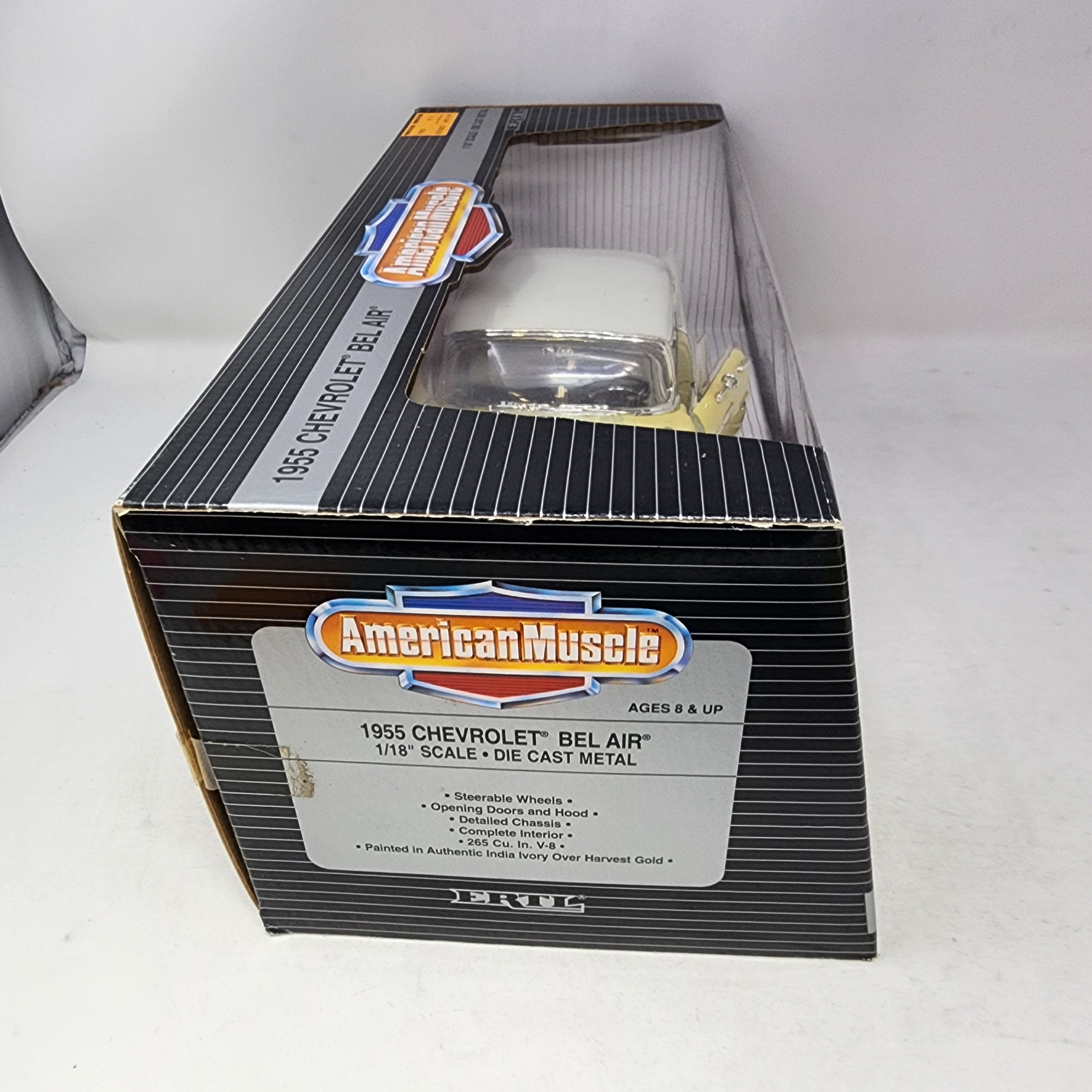 1955 Chevrolet Bel Air * ERTL Collectibles 1/18 Scale American Muscle、mySite、hgirdovlk