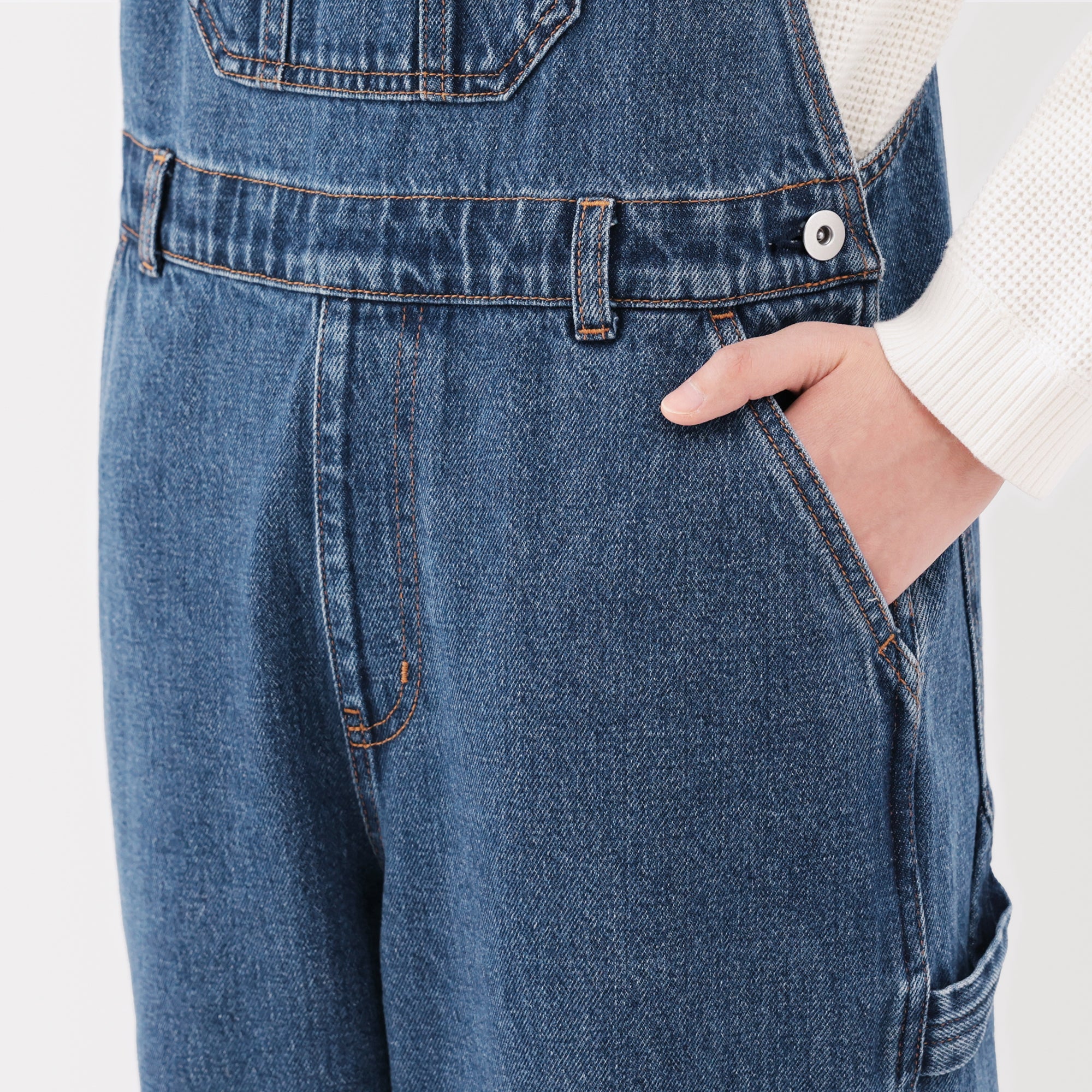  Women's Kapok Blend Denim Overalls、mySite、sugarbowlscore